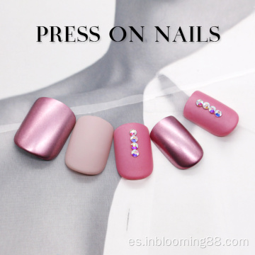 Wholesale Abs Design Short Press On Nails Private Label